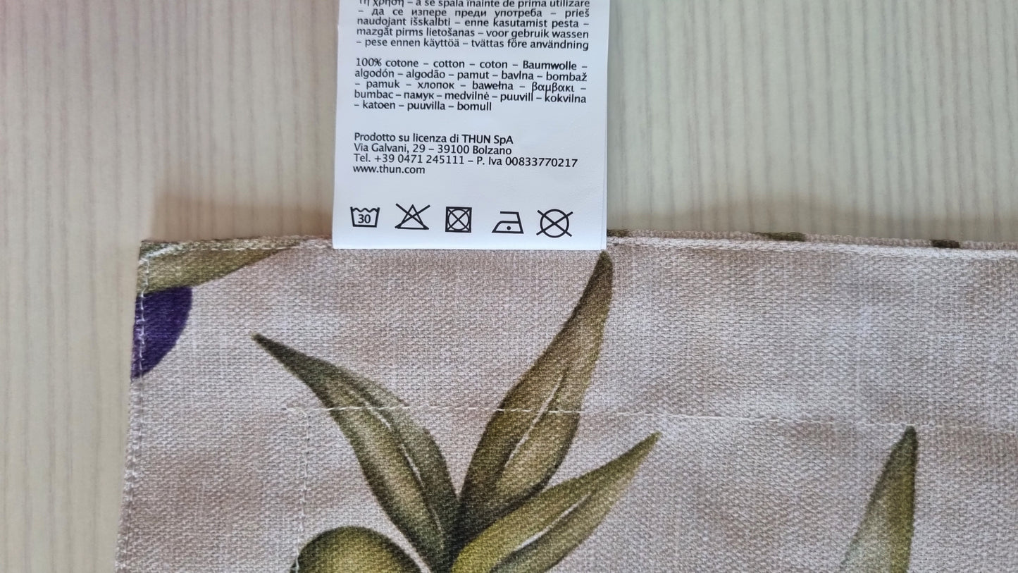 SET 2 TOVAGLIETTE OLYVIA Rose&Tulipani