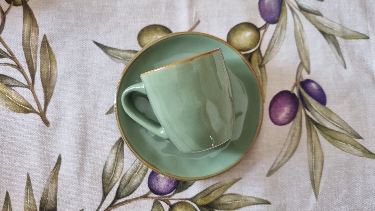 TAZZINA DA CAFFE' Rose&Tulipani