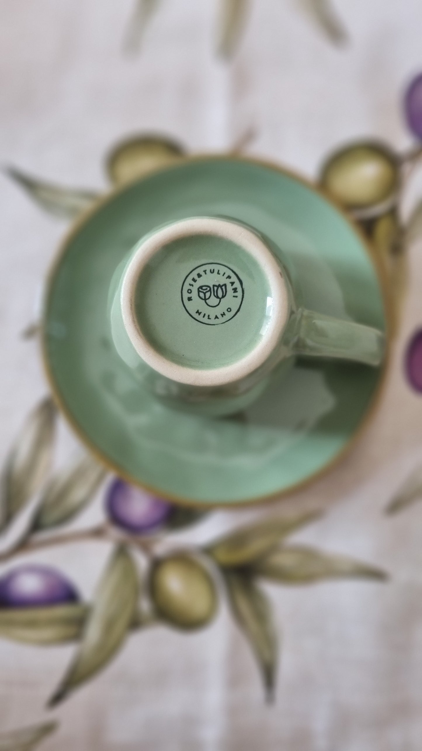 TAZZINA DA CAFFE' Rose&Tulipani