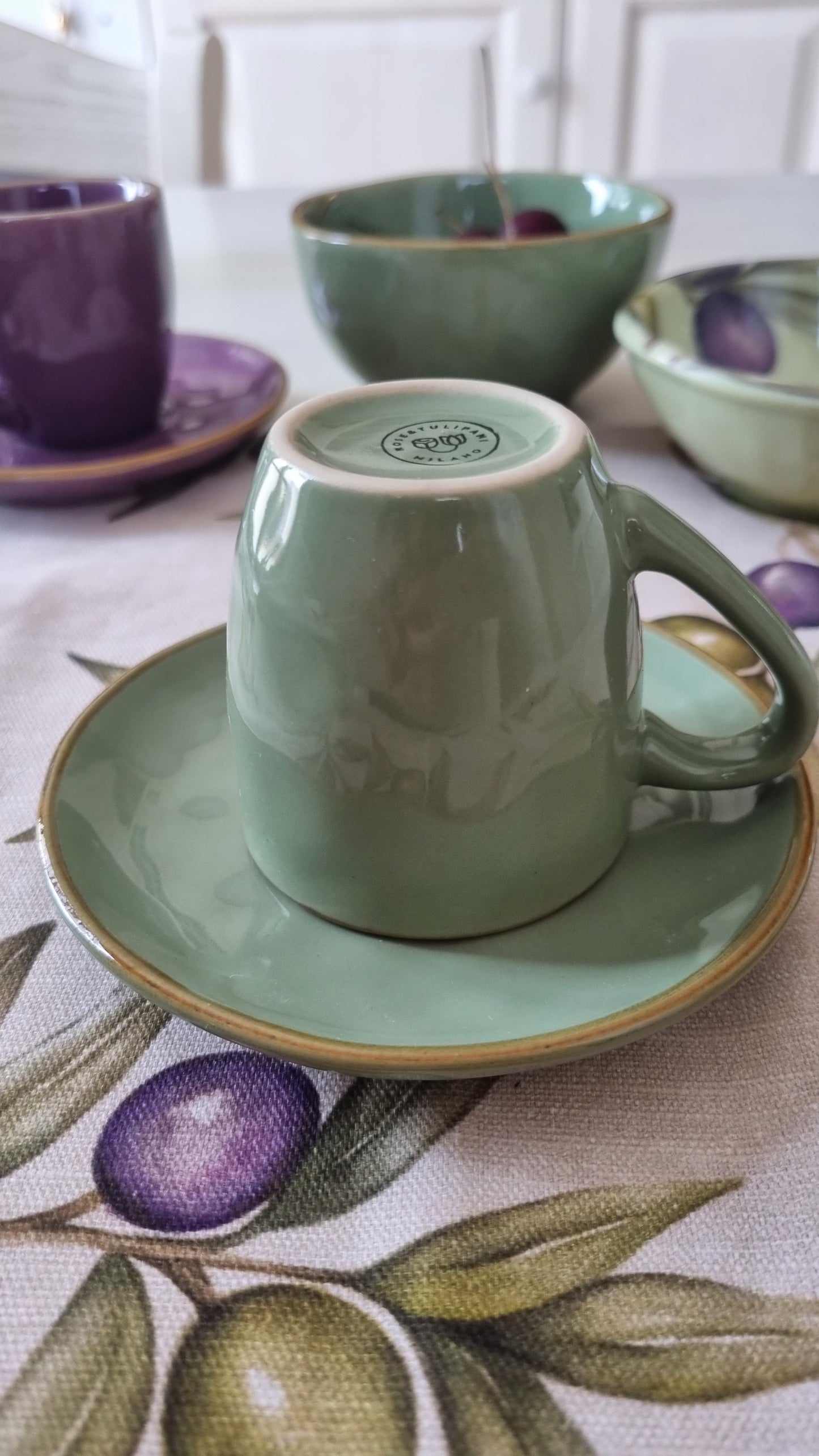 TAZZINA DA CAFFE' Rose&Tulipani