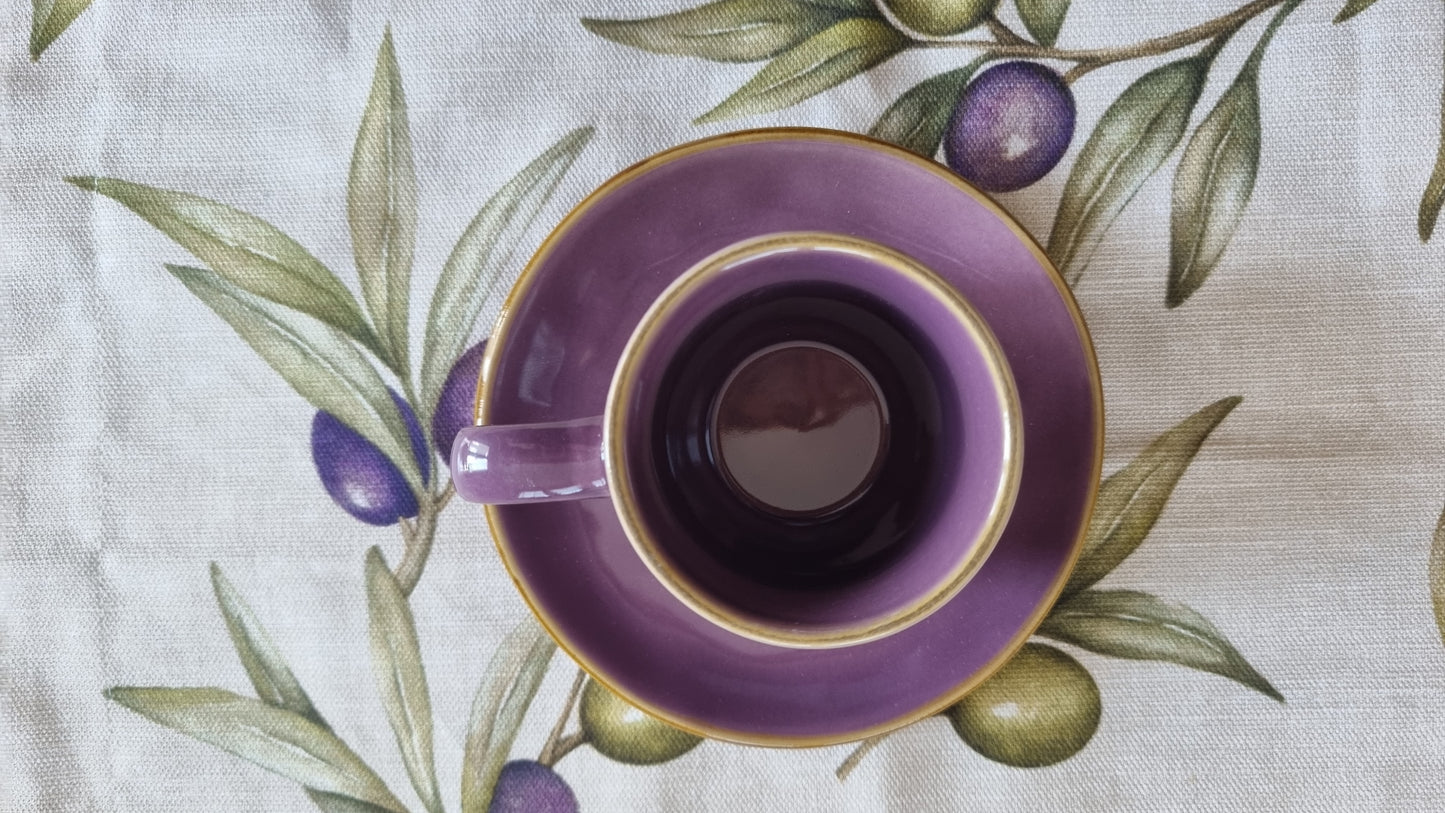 TAZZINA DA CAFFE' Rose&Tulipani