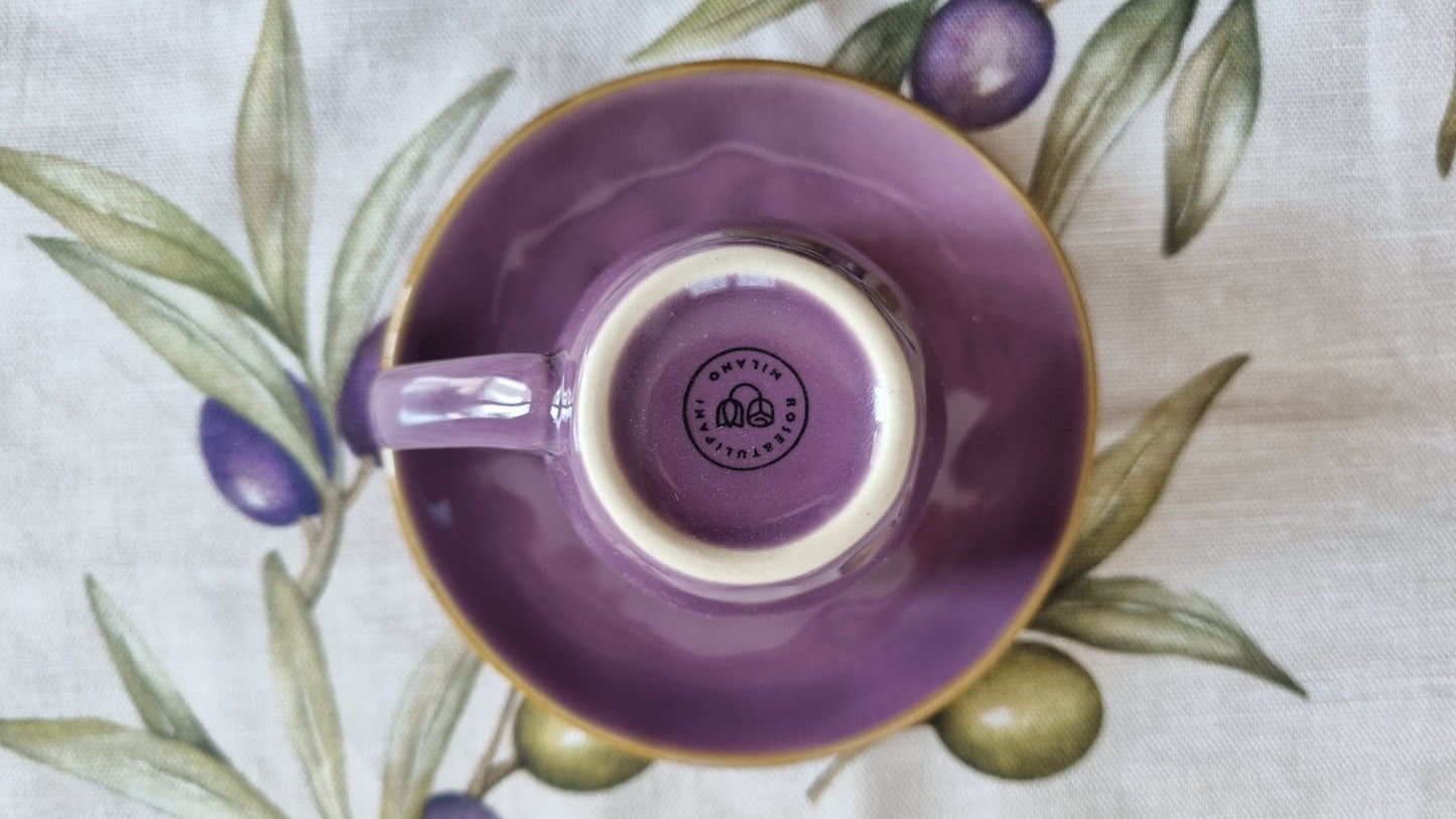 TAZZINA DA CAFFE' Rose&Tulipani