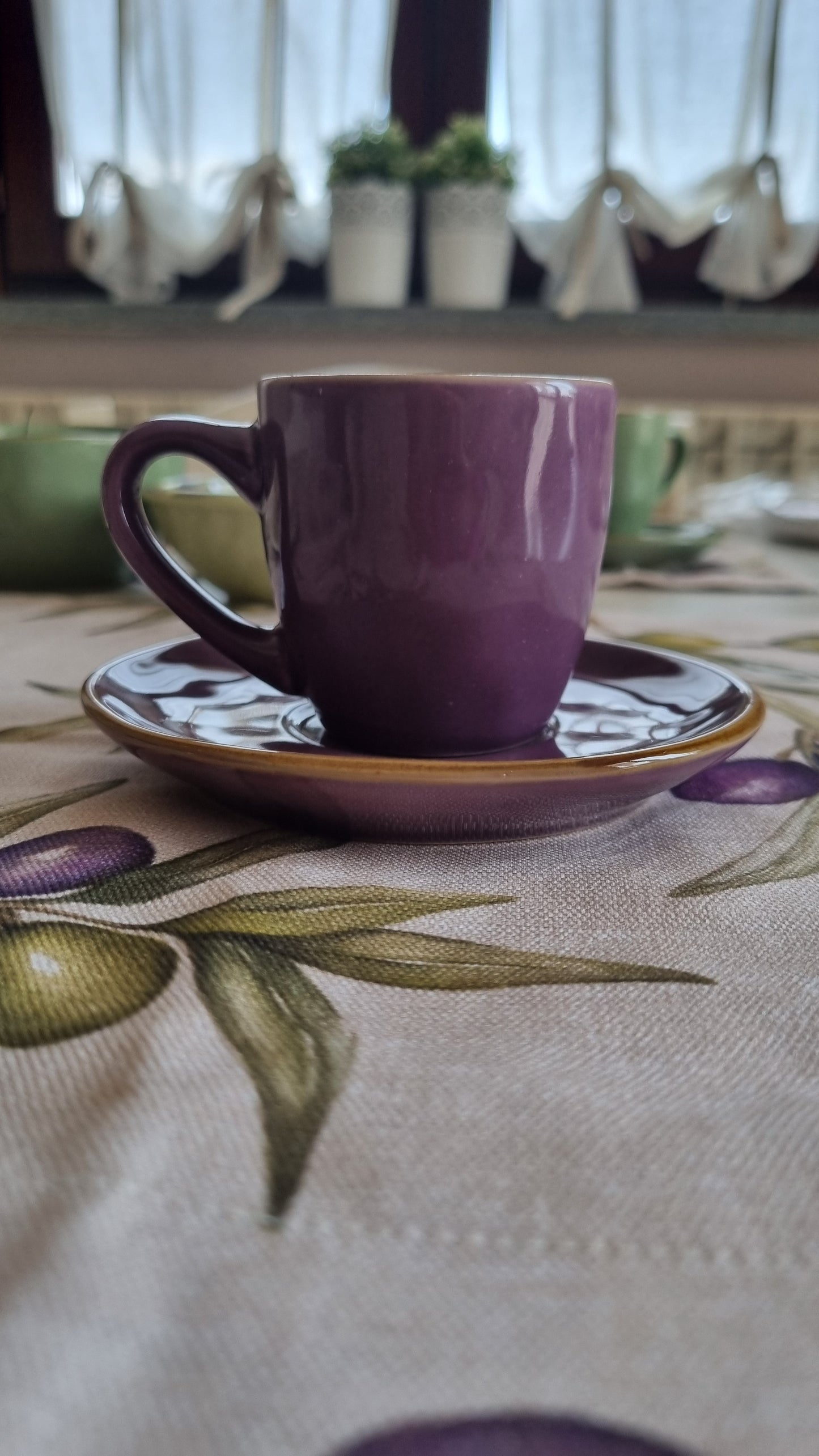 TAZZINA DA CAFFE' Rose&Tulipani