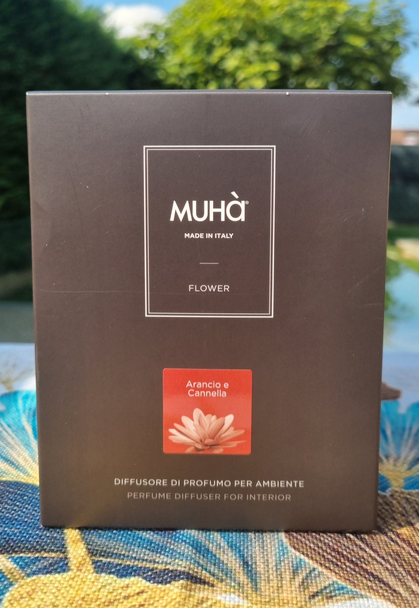 MUHA' Profumatore ambiente Flower 60ml ARANCIO E CANNELLA