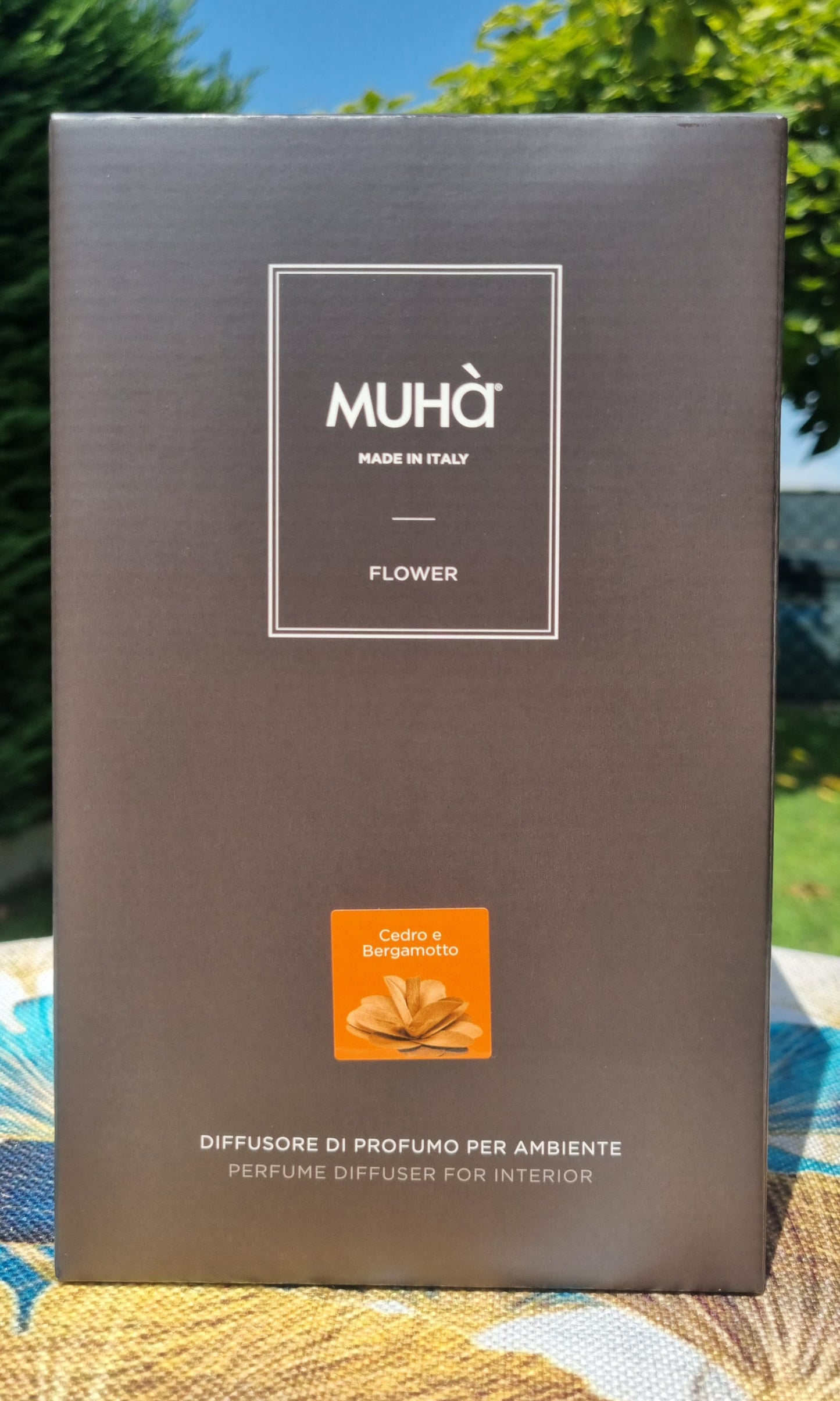 MUHA' Profumatore ambiente Flower 500ml CEDRO E BERGAMOTTO