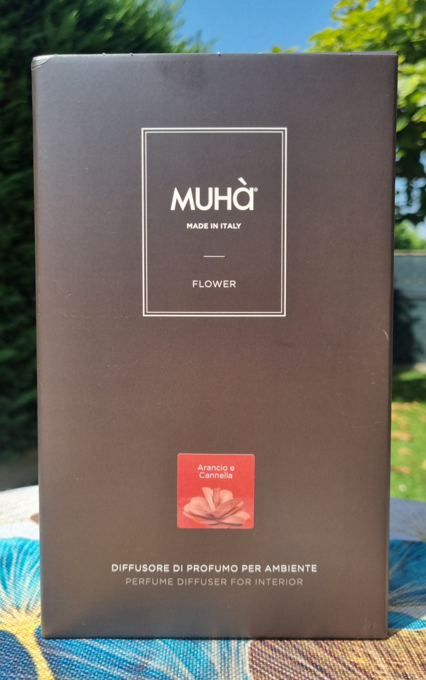 MUHA' Profumatore ambiente Flower 200ml ARANCIO E CANNELLA