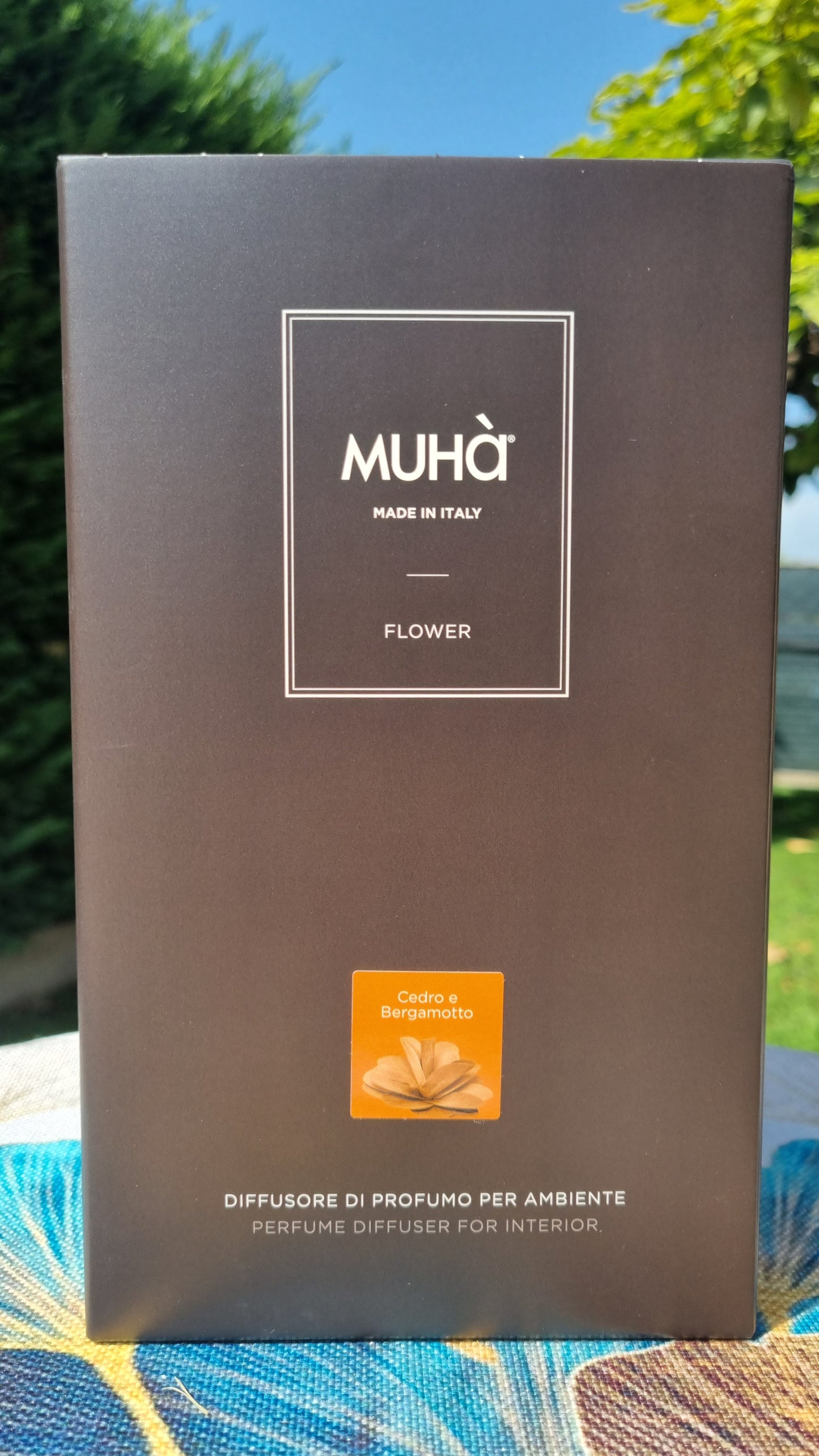 MUHA' Profumatore ambiente Flower 200ml CEDRO E BERGAMOTTO