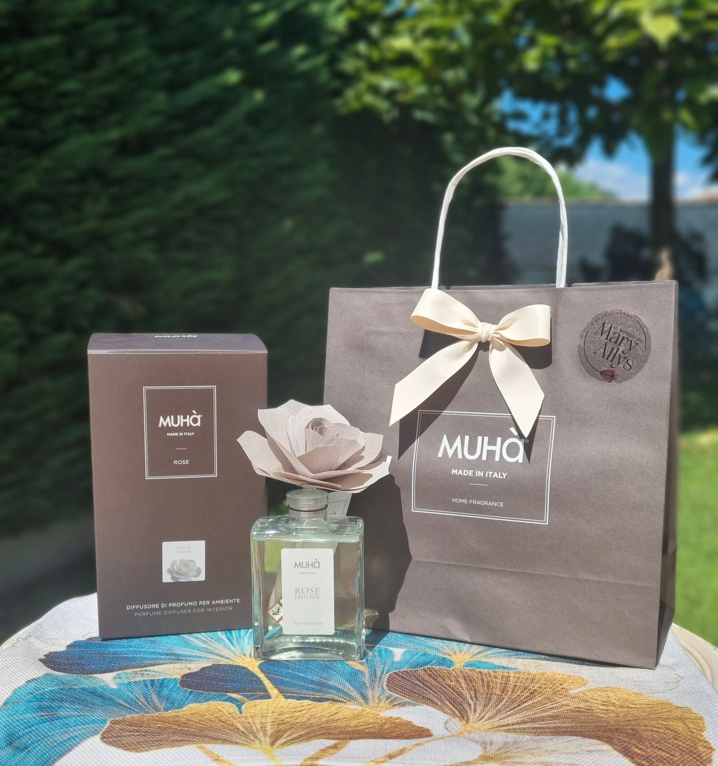 MUHA' Profumatore ambiente Rose 200ml FIORI DI COTONE