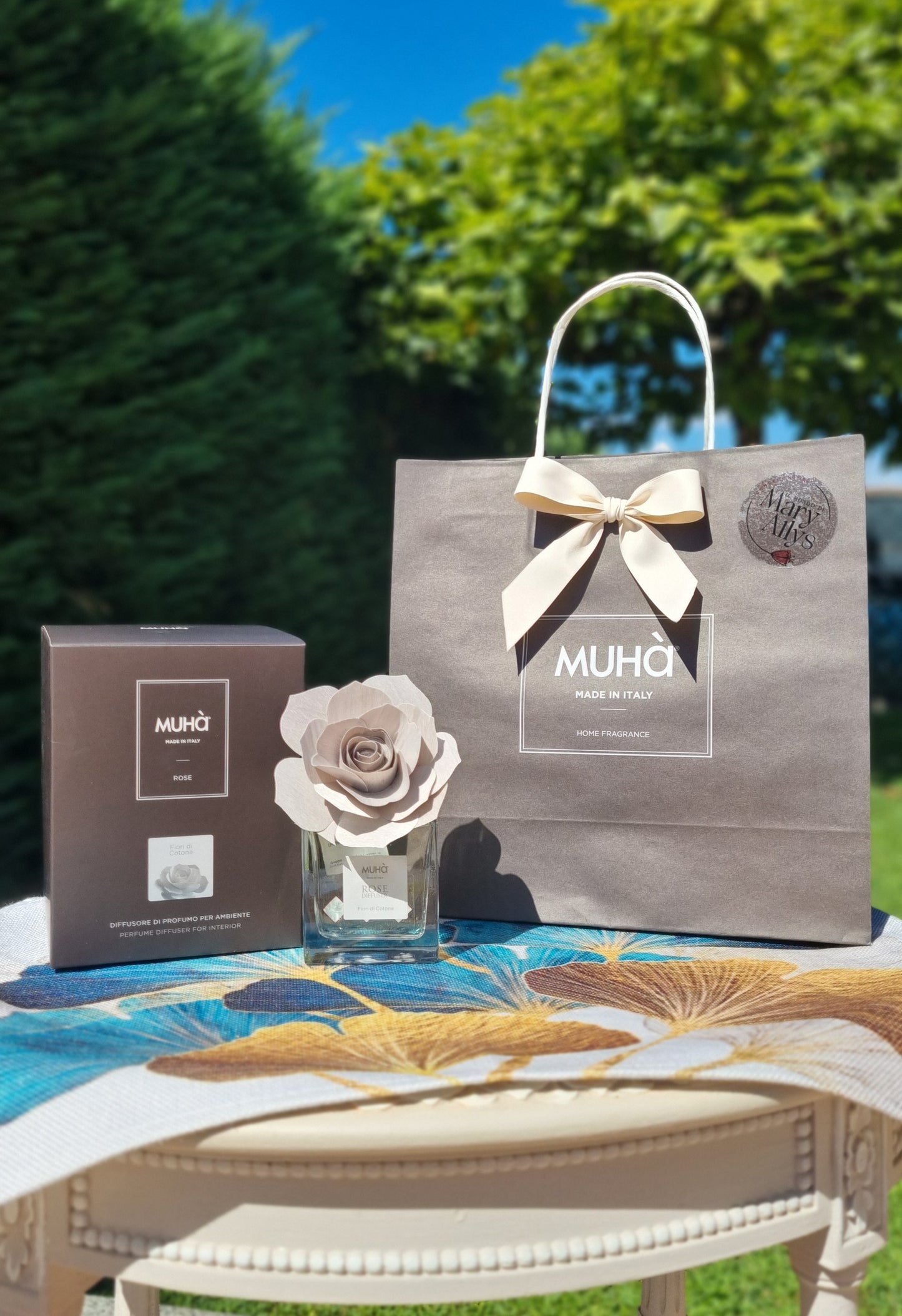 MUHA' Profumatore ambiente Rose 100ml FIORI DI COTONE