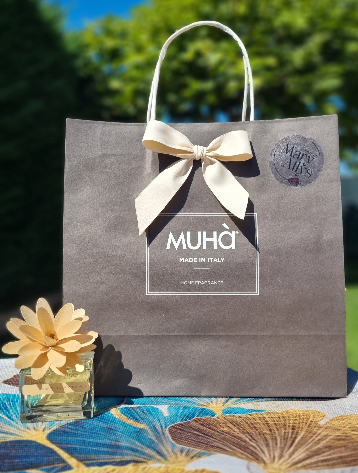 MUHA' Profumatore ambiente Flower 30ml VANIGLIA E AMBRA PURA