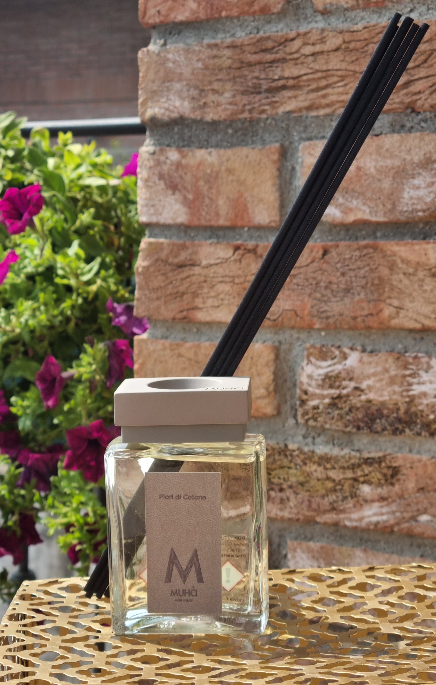 MUHA' Profumatore ambiente bastoncini 100ml FIORI DI COTONE