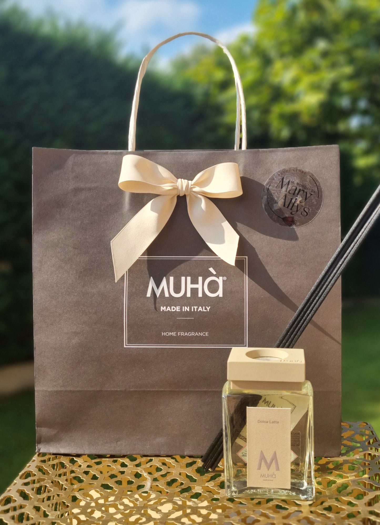 MUHA' Profumatore ambiente bastoncini 100ml DOLCE LATTE