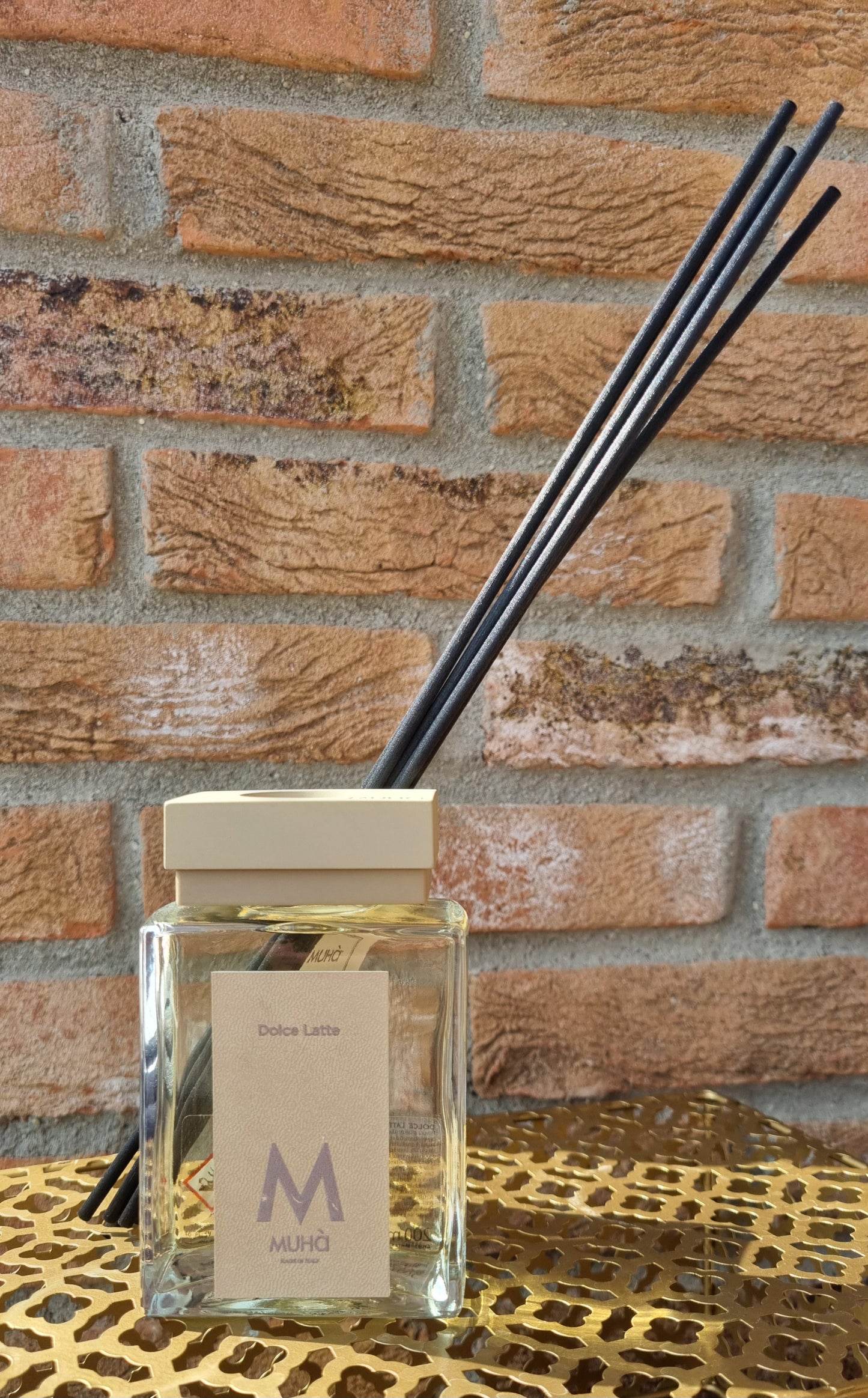 MUHA' Profumatore ambiente bastoncini 200ml DOLCE LATTE