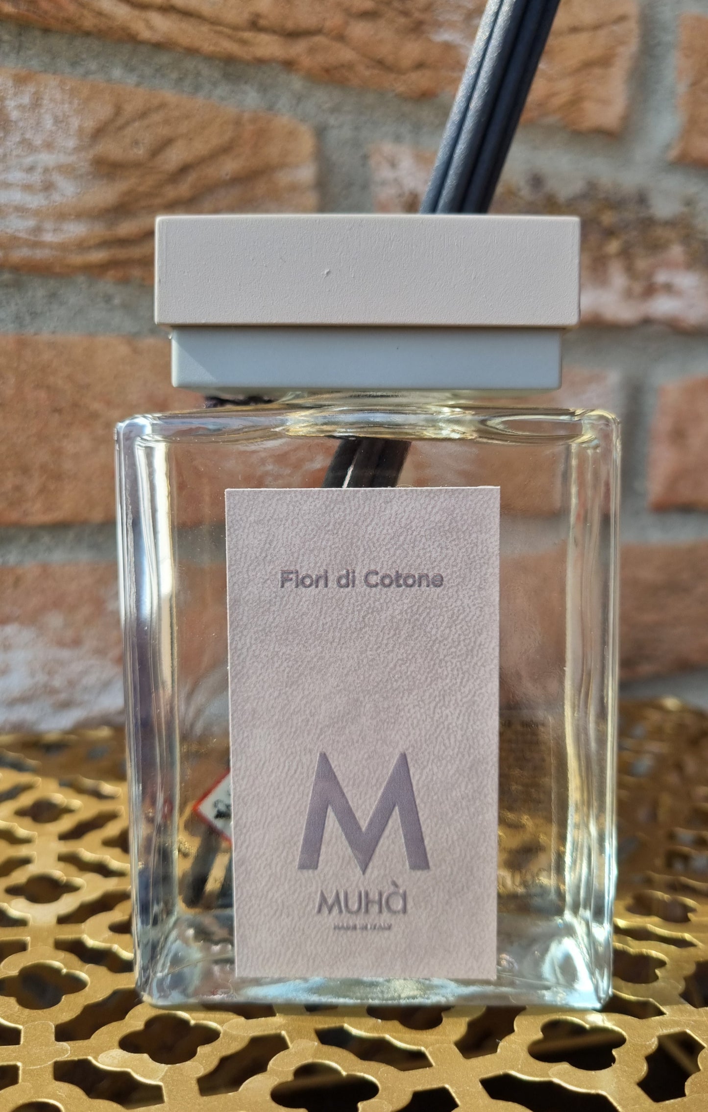 MUHA' Profumatore ambiente bastoncini 200ml FIORI DI COTONE