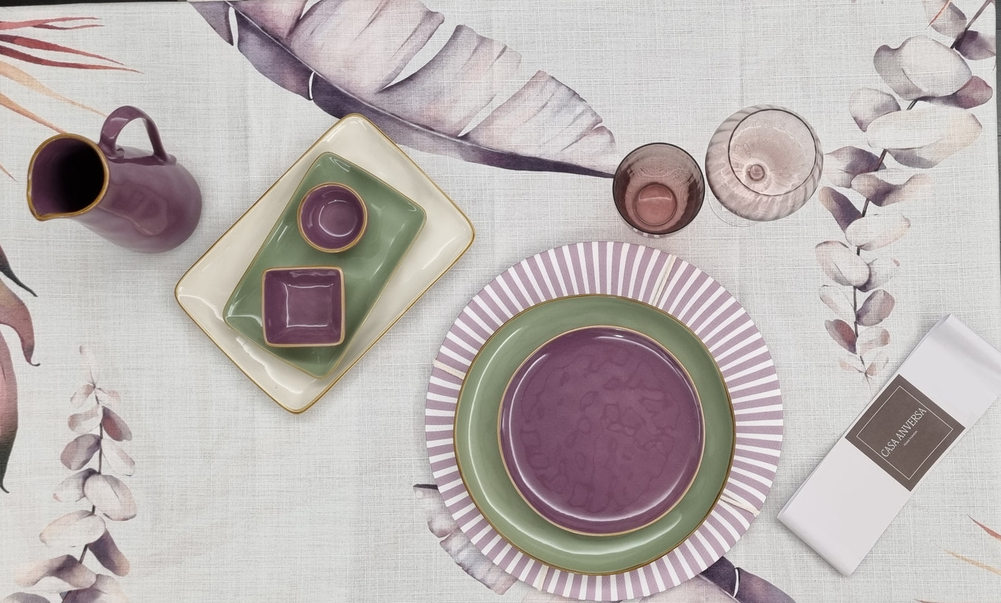 SET 2 SOTTOPIATTI SFODERABILI dinamic CASA ANVERSA