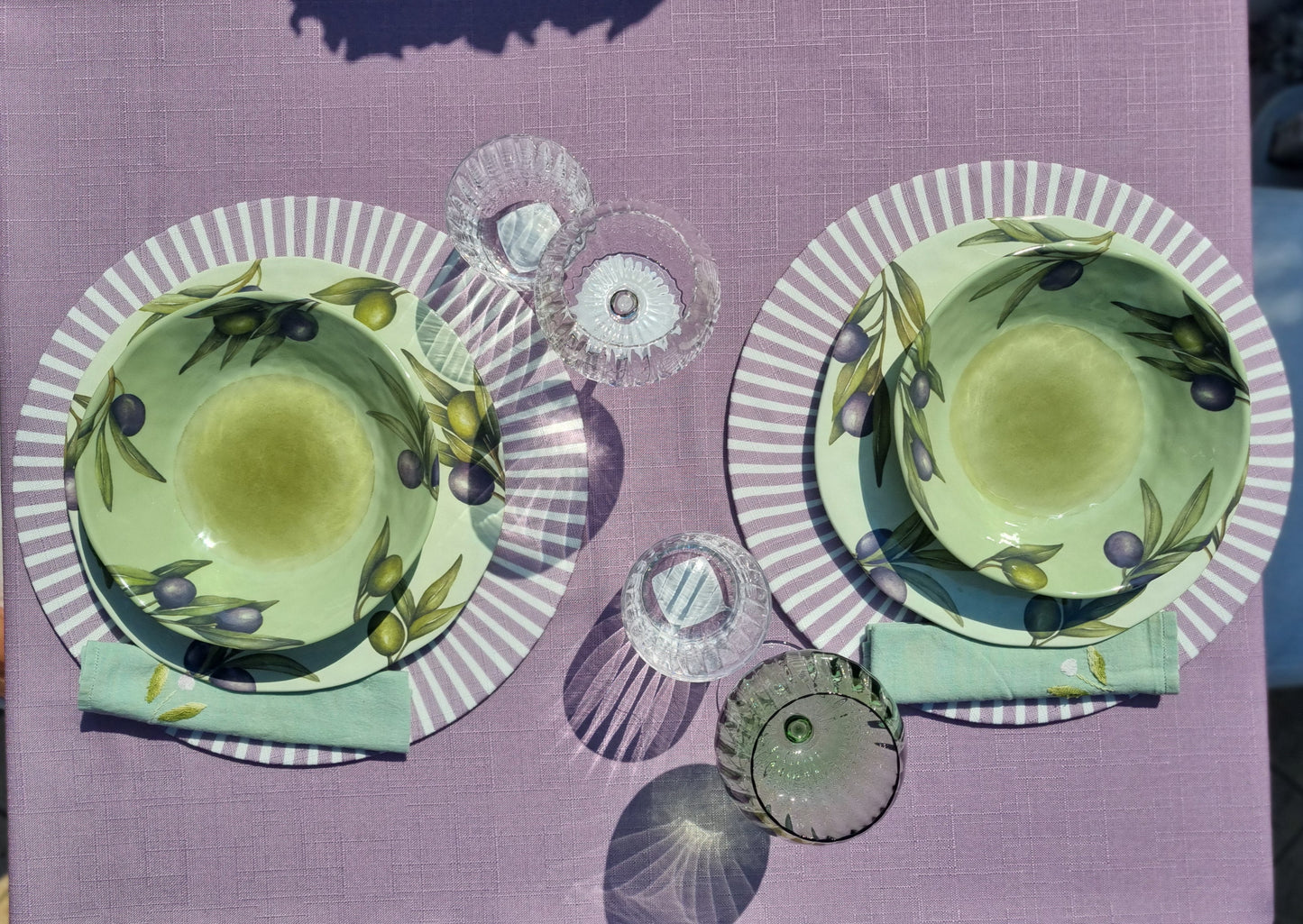 SET 2 SOTTOPIATTI SFODERABILI dinamic CASA ANVERSA