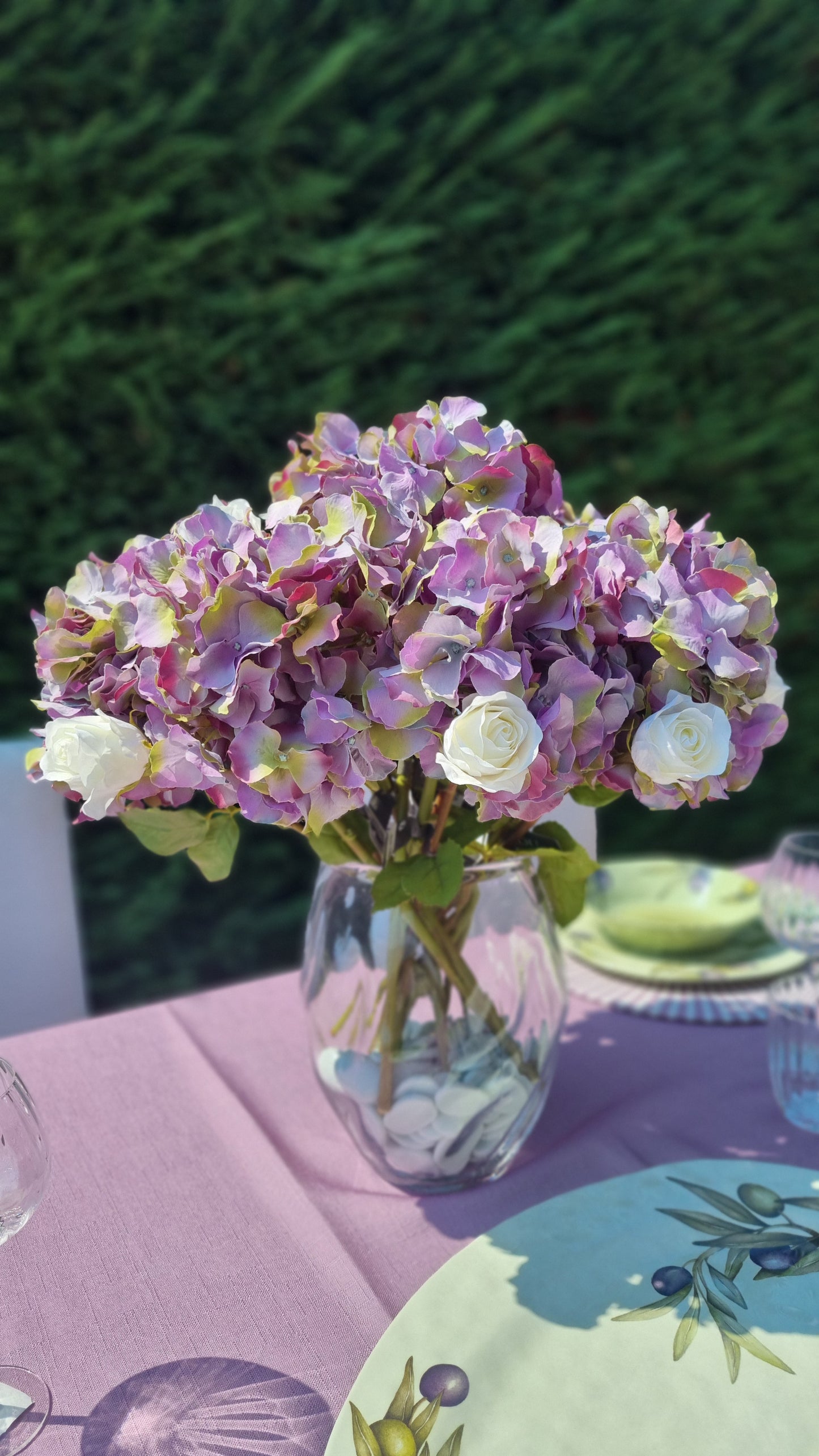 ROSA BIANCA in stoffa