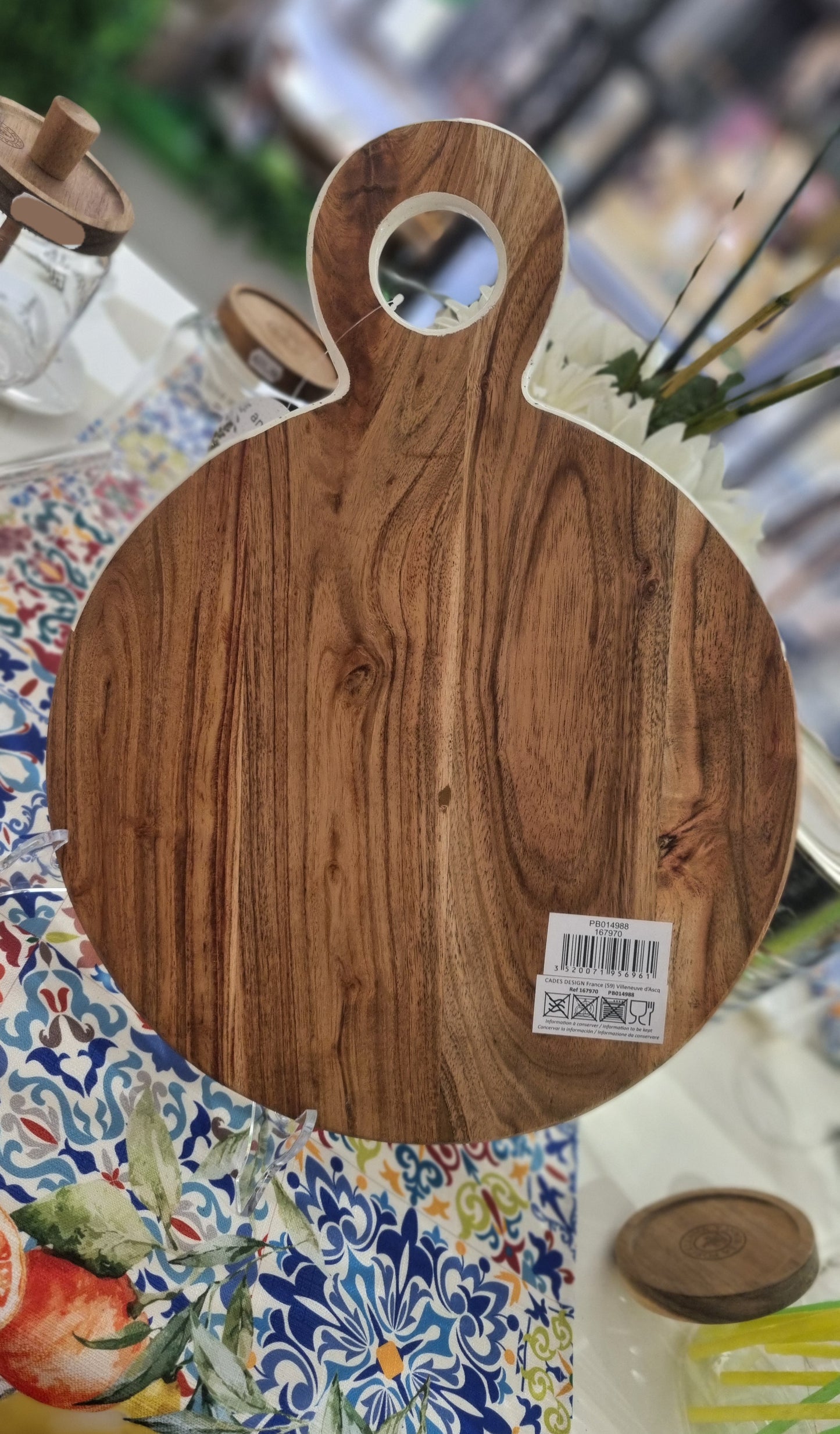 TAGLIERE DI LEGNO