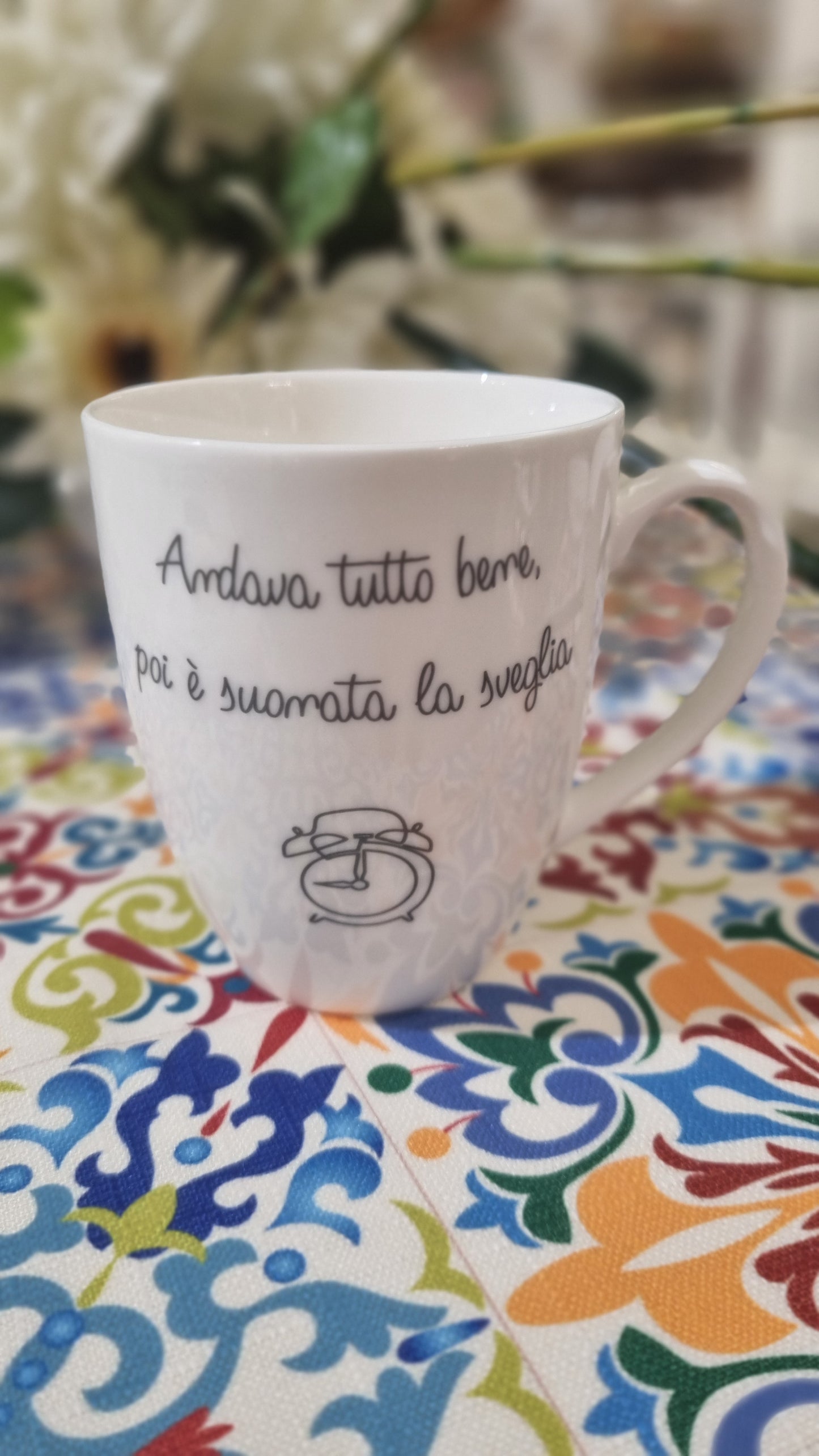 MUG del BUONGIORNO La Porcellana Bianca