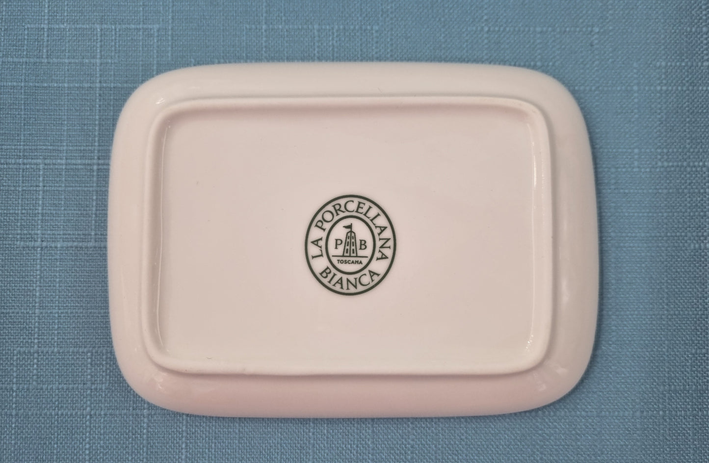 PIATTINO RETTANGOLARE 15X10 LA PORCELLANA BIANCA