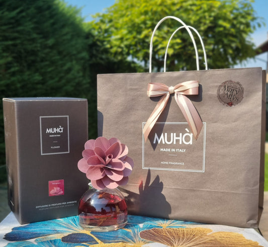 MUHA' Profumatore ambiente Flower 200ml MELOGRANO