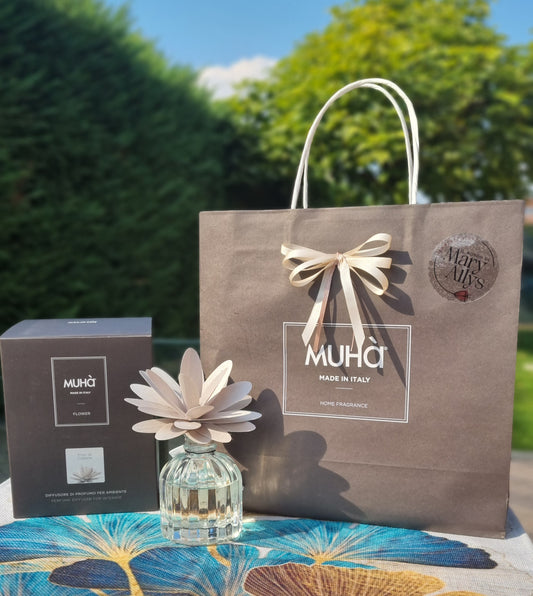 MUHA' Profumatore ambiente Flower 60ml FIORI DI COTONE
