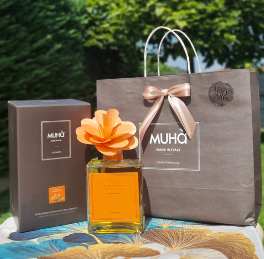 MUHA' Profumatore ambiente Flower 500ml CEDRO E BERGAMOTTO