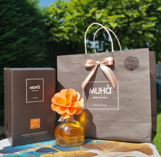 MUHA' Profumatore ambiente Flower 200ml CEDRO E BERGAMOTTO