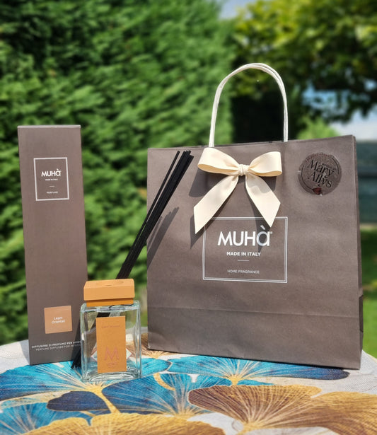 MUHA' Profumatore ambiente bastoncini 100ml LEGNI ORIENTALI