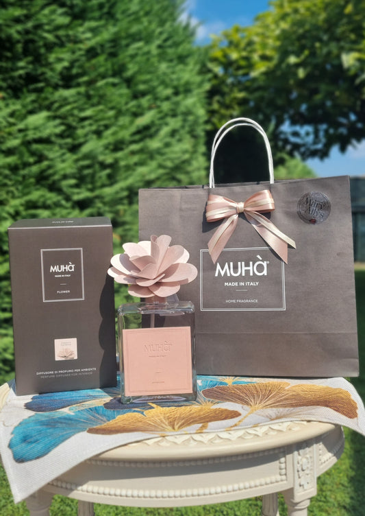 MUHA' Profumatore ambiente Flower 500ml ZAGARA E GARDENIA