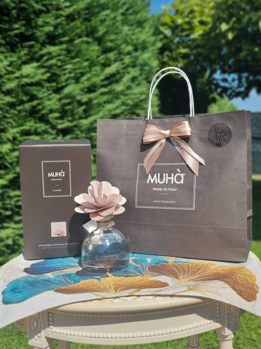 MUHA' Profumatore ambiente Flower 200ml ZAGARA E GARDENIA
