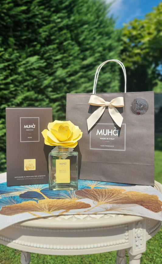 MUHA' Profumatore ambiente Rose 200ml UVA E FICO