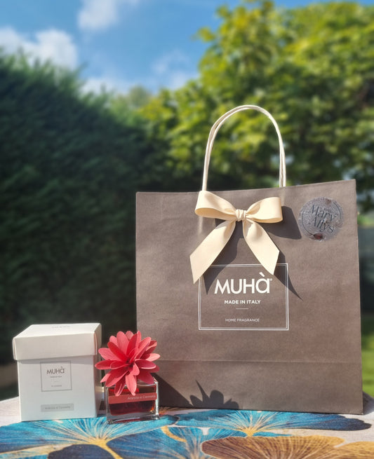 MUHA' Profumatore ambiente Flower 30ml ARANCIO E CANNELLA