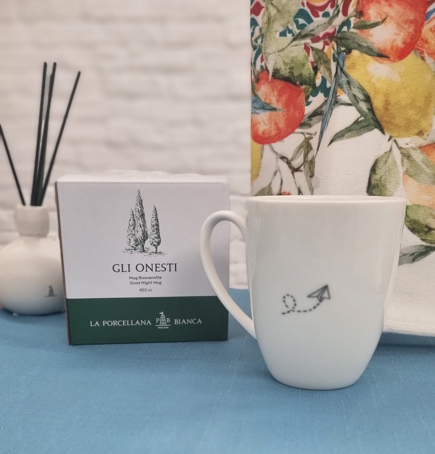 MUG della BUONANOTTE La Porcellana Bianca