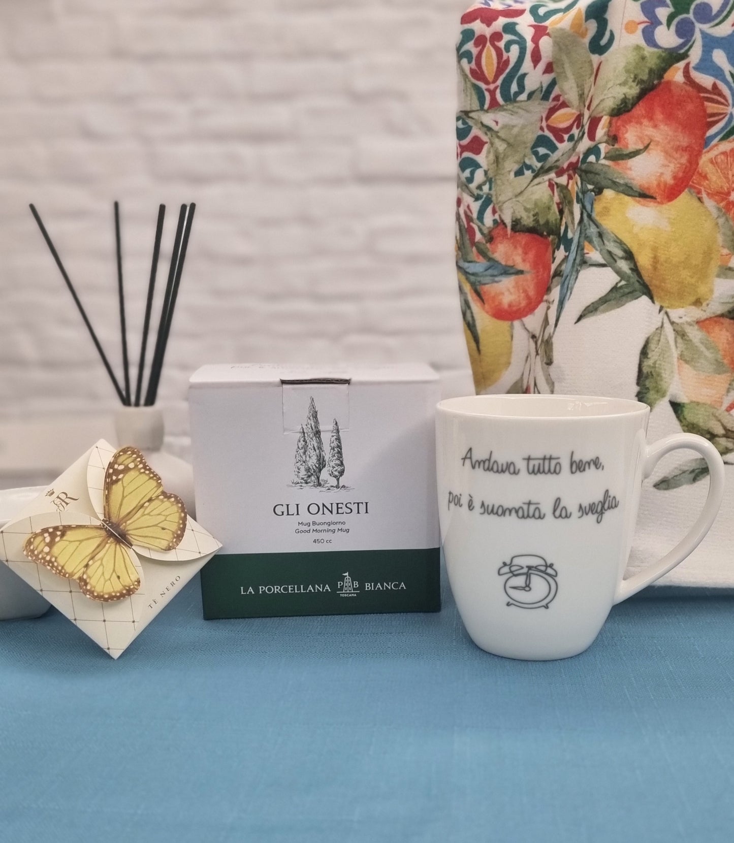 MUG del BUONGIORNO La Porcellana Bianca