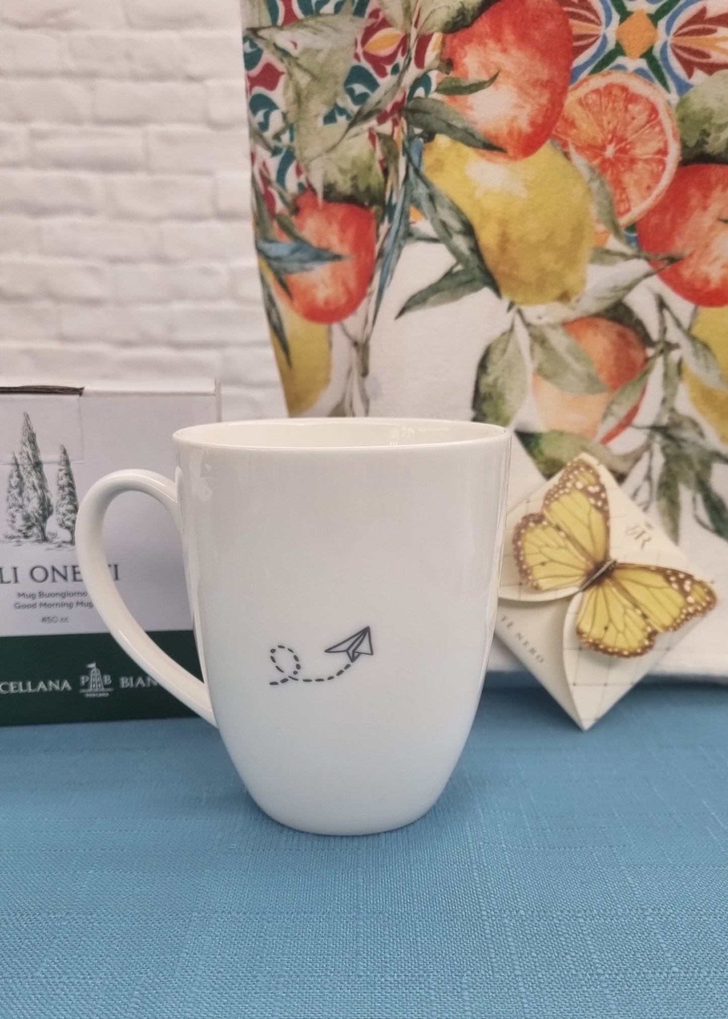 MUG del BUONGIORNO La Porcellana Bianca